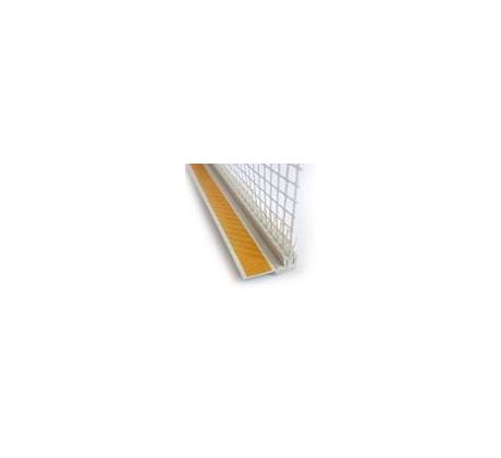 Okenný profil PVC 6mm + sieť HOBBY 2,4m - APU lišta