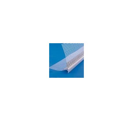 Layerov odkvapový profil PVC, priznaná hrana 2,5 m