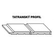 Tatransky profil A/B 12,5/96mm 5000mm