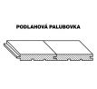 Palubovka podlahová 24/146 4000mm