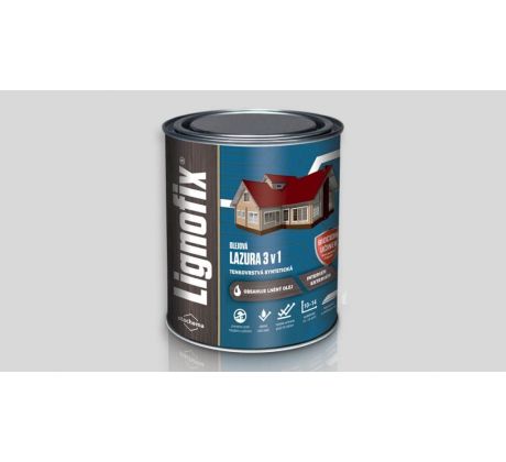 LIGNOFIX LAZURA 3 V 1 2,2l