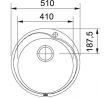 FRANKE drez RON 610-41