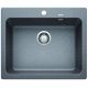 BLANCO 519640 drez NAYA 6 aluminium bez excentru SILGRANIT PuraDur