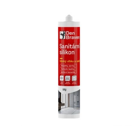 Sanitárny silikón čierny 280ml