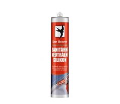 Sanitárny neutrálny silikón Biely 280ml