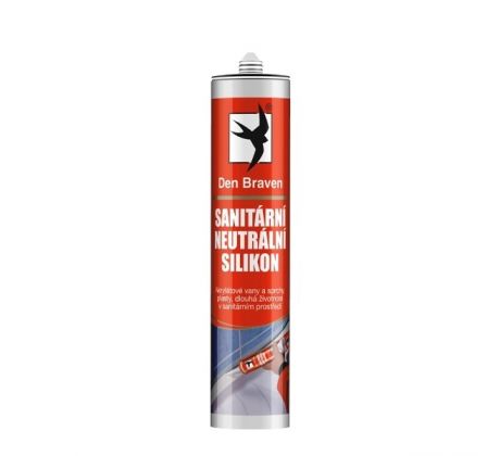 Sanitárny neutrálny silikón Biely 280ml