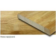 HEVEA - Malajský Dub A/B 40mm Stupeň 1100x300mm