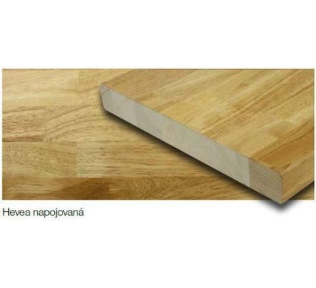 HEVEA - Malajský Dub A/B 40mm Stupeň 1100x300mm